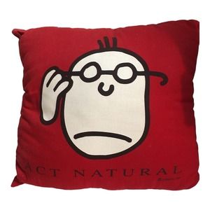 J Benton 95 Act Natural 12*12 Throw Pillow